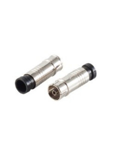 HDSAT Connecteur à Compression pour câble de 7,2 mm  Couplage IEC