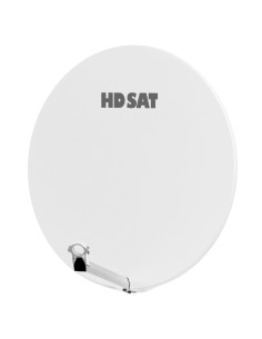 HDSAT PARABOLE 85 CM FIBRE COMPOSITE + BRIDES INOX Anti Corrosion ideal Bord de Mer