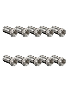 10 x FICHE F à sertir pour câble coaxial 19/17 V(P)ATC