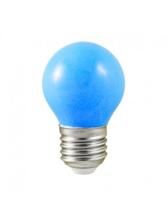 Ampoule LED E27 Bulb G45 1W Bleu