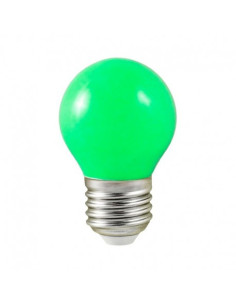 Ampoule LED E27 Bulb G45 1W Vert
