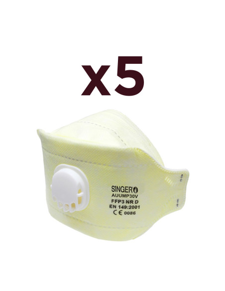 Masque respiratoire protection grippe coronavirus filtration covid-19 kit securite epidemie