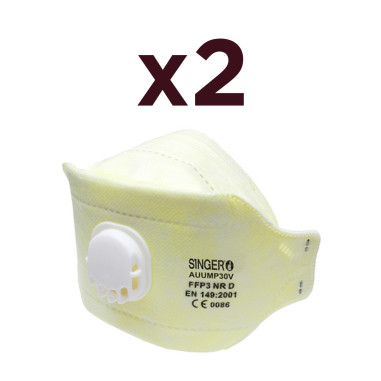 Masque respiratoire protection grippe coronavirus filtration covid-19 kit securite epidemie