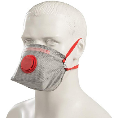 Pack 10 Masques FFP3 mieux que FFP2 pliable EN 149 avec Valve d'expiration