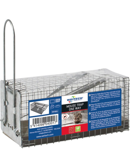 WEITECH RAT TRAP ONE WAY Piège Souris