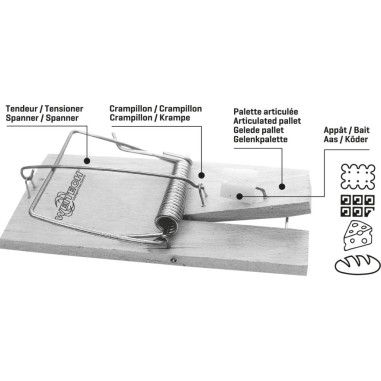 WEITECH RAT TRAP Piège Rats