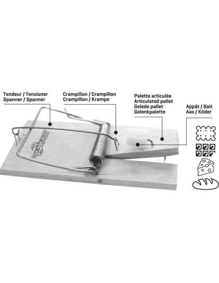 WEITECH RAT TRAP Piège Rats