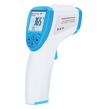 BZ-R6 Thermometre IR Infrarouge Frontal Sans Contact Température Bébé Adulte
