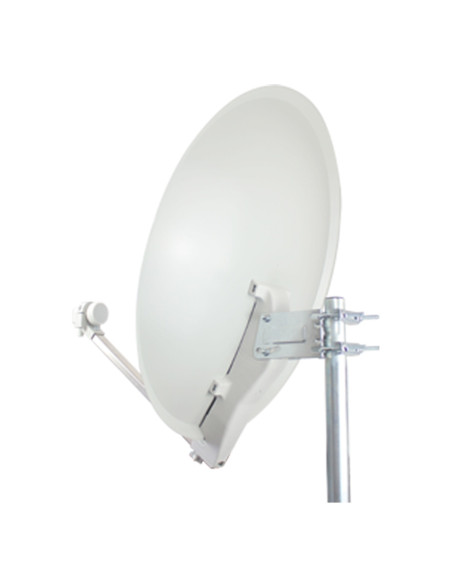 SEDEA Parabole Acier 65cm EASY + LNB single