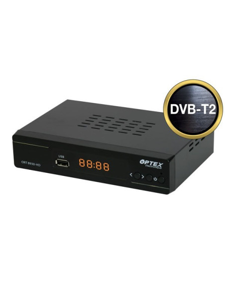 OPTEX ORT 8930-HD DECODEUR TNT HD DVB-T2 HEVC/H.265
