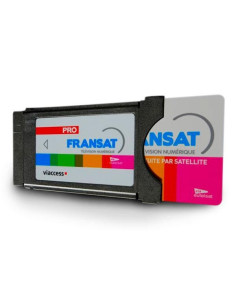 PACK MODULE PCMCIA + CARTE FRANSAT PRO