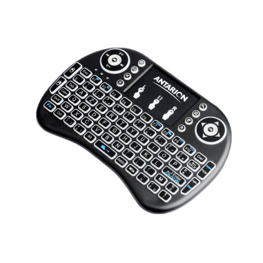 ANTARION SMART PAD Clavier Ergonomique et Pad Tactile pour TV & Box Android Netflix Molotov