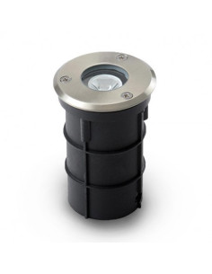Spot encastrable LED Ø62mm 3W Rond Bleu IP67