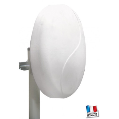 ELAP Antenne TNT PATCH 50 HD CONNECT - TNT HD - Amplifiée ampli / alimentation - 3 sorties TV - idéal Mobilhome