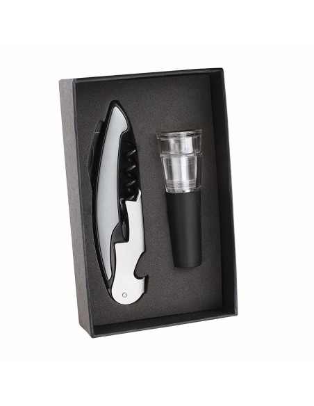 LIVOO Set Sommelier 2 Accessoires pour bouteille de vin