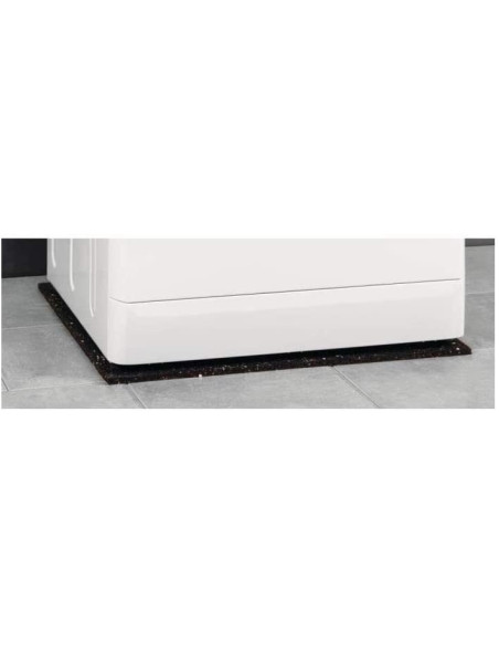 WPRO Tapis Anti Vibrations Universel 60 x 60 cm Lave-linge Lave-vaisselle