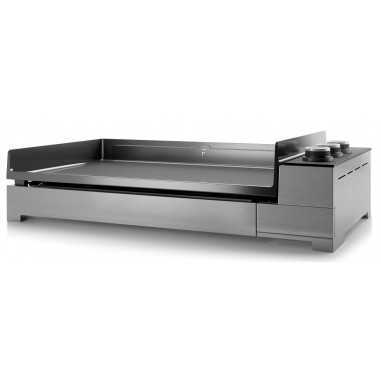 FORGE ADOUR Plancha Gaz Prenium 3 Bruleurs inox 6600W