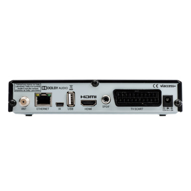 SERVIMAT Récepteur TV satellite HD +  Carte TNTSAT V6 + Câble 12V + Déport IR 1.80m 