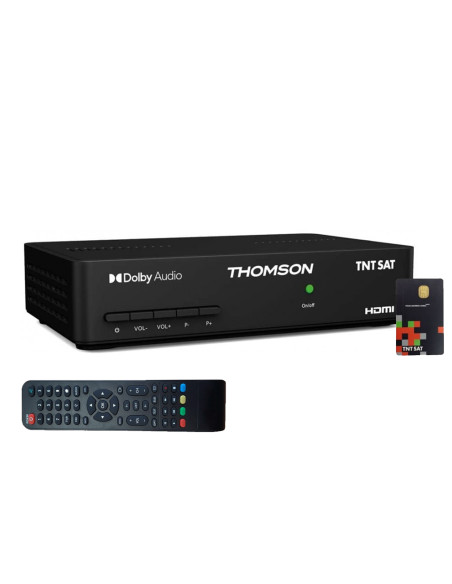 THOMSON THS806 Récepteur Satellite HD + Carte TNTSAT