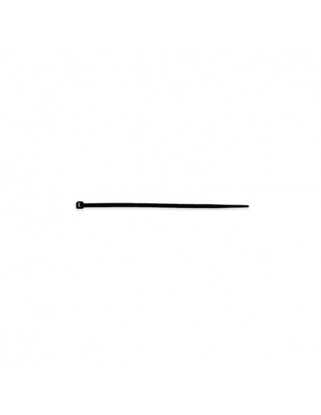 Collier de serrage 2,5 x 100 mm Nylon noir (lot de 100)