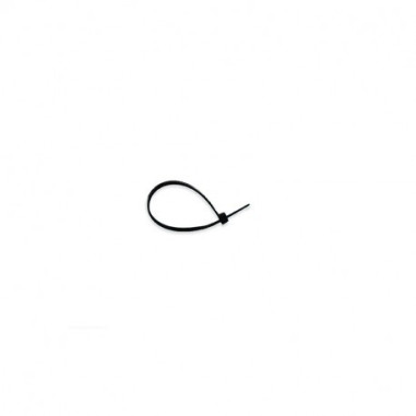 Collier de serrage 2,5 x 100 mm Nylon noir (lot de 100)