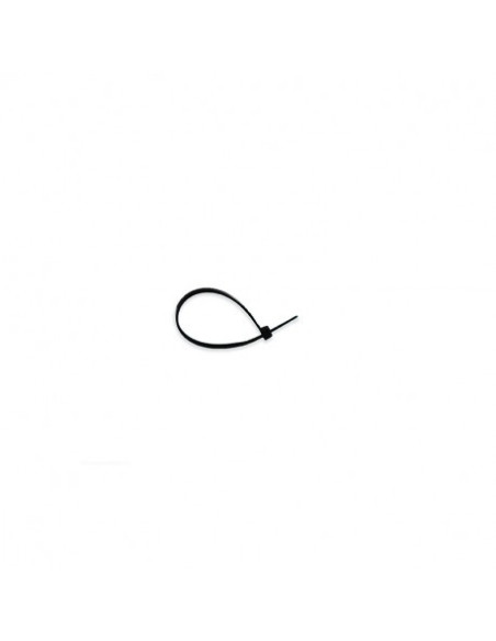 Collier de serrage 2,5 x 100 mm Nylon noir (lot de 100)