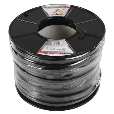 KÖNIG Câble haut-parleur PRO Blindé en bobine 3x 0.14 mm² 100 m Noir