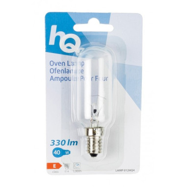HQ Ampoule pour four E14 40W Autonomie 1000h