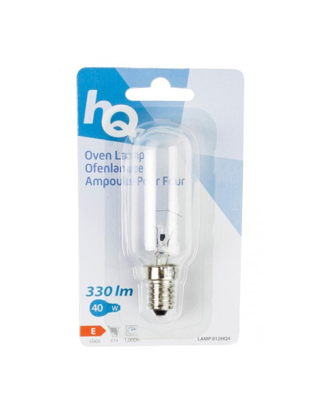 HQ Ampoule pour four E14 40W Autonomie 1000h