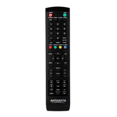ANTARION TV LED 16" 41cm Télévision HD TNT Camping 12V DVD intégré