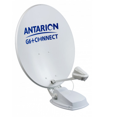 Pack Parabole Satellite Automatique 85cm TWIN SKEW + 2x Récepteurs TNTSAT HD + Positionneur
