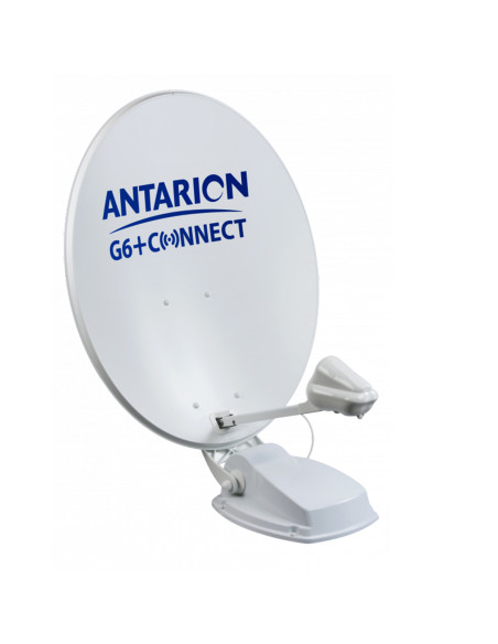 Pack Parabole Satellite Automatique 85cm TWIN SKEW + 2x Récepteurs TNTSAT HD + Positionneur