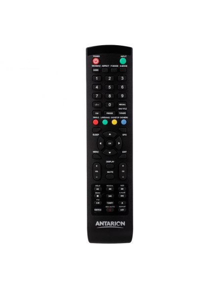 ANTARION TV LED 16" 40cm Télévision HD TNT Camping 12V DVD intégré