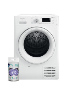 WHIRLPOOL Sèche-linge frontal condensation 8kg Electronique Tambour 120L 6eme Sens