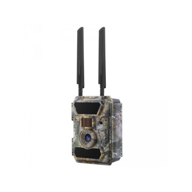SEMAC Caméra de Chasse HD Extérieure 4G 58LED infra-rouge IP66 + PANNEAU SOLAIRE 12V