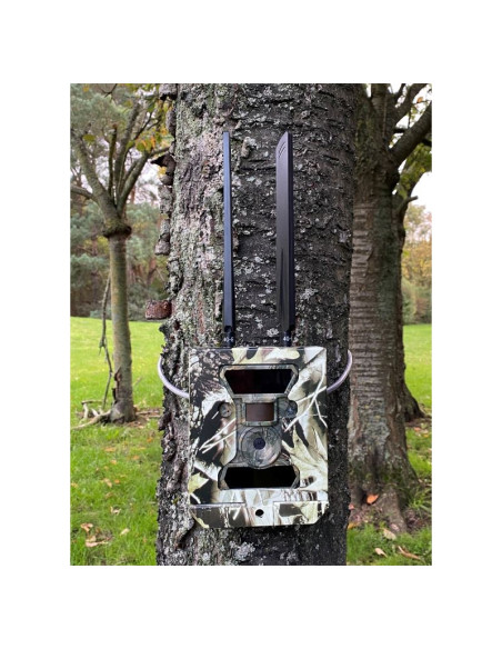 SEMAC Caméra de Chasse Full HD Extérieure 4G + Caisson de protection