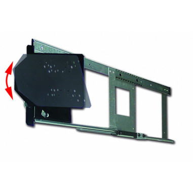 ANTARION Support TV Vertical Camping car 180° pour TV 10" à 32"