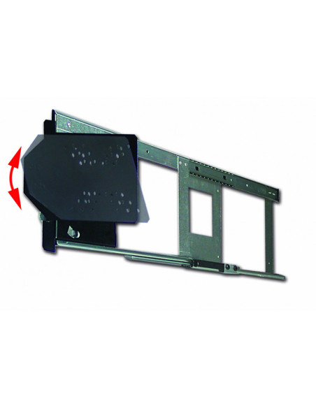 ANTARION Support TV Vertical Camping car 180° pour TV 10" à 32"