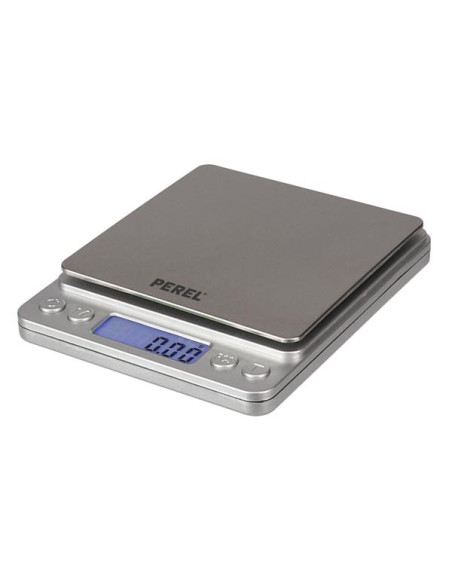 PEREL Mini balance de précision numérique 500 g / 0.01 g