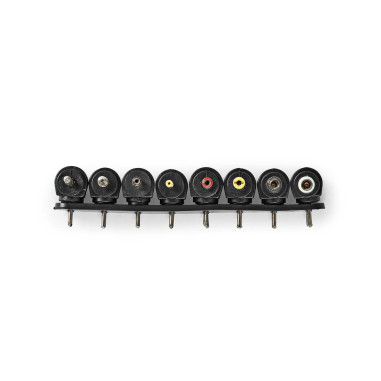 Adaptateur secteur universel  18 W  3 - 12 V DC  1.10 m  1.5 A  8 plug