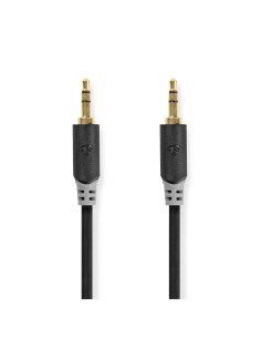 Câble audio stéréo  3.5 mm Mâle  3.5 mm Mâle  Plaqué or  0.50 m  Rond
