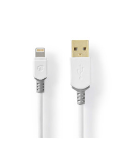 Lightning Câble  USB 2.0  Apple Lightning à 8 broches  USB-A Mâle  480