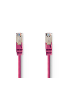Câble CAT 5e  SF/UTP  RJ45 Male  RJ45 Male  20.0 m  Rond  PVC  Rose  S