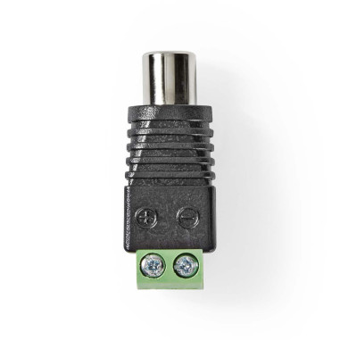 Connecteur de sécurité CCTV  Bornier à 2 voies  DIN femelle  Femelle