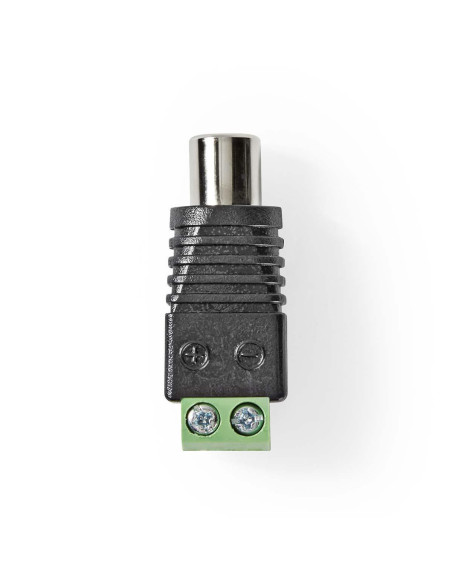 Connecteur de sécurité CCTV  Bornier à 2 voies  DIN femelle  Femelle