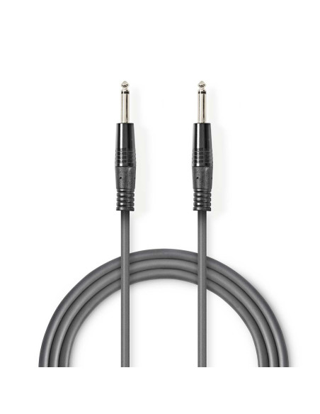 Câble audio mono  6.35 mm Mâle  6.35 mm Mâle  Plaqué nickel  1.50 m  R