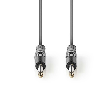 Câble audio mono  6.35 mm Mâle  6.35 mm Mâle  Plaqué nickel  1.50 m  R
