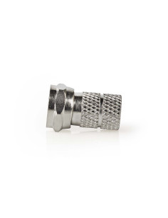 Conencteur F  Droit  Mâle  Plaqué nickel  75 Ohm  Twist-on  Diamètre d