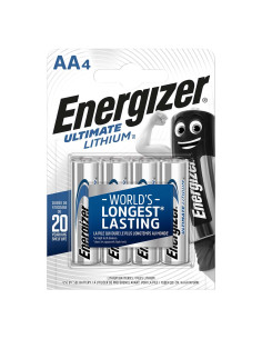 ENERGIZER Pile au lithium AA 1.5 V Ultimate 4-Blister