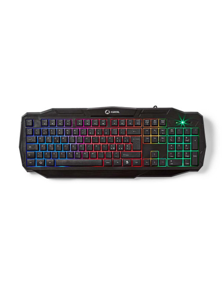 Combo de jeu kit  4-en-1  Clavier, casque, souris et tapis de souris